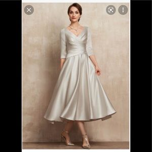 MOB dress in Dusty Blue